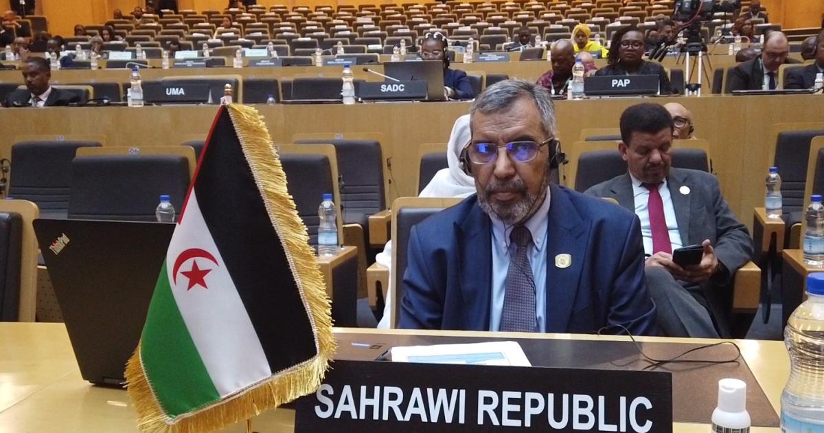 Sahrawi Republic reaffirms African principles and urges for criminalizing colonialism at AU Summit