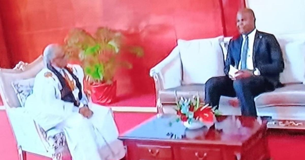 Ambassador Extraordinary and Plenipotentiary of Sahrawi Republic presents credentials to Republic of Mozambique